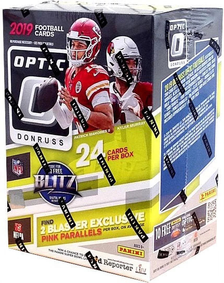NFL Panini 2019 Donruss Optic Football Trading Card BLASizeTER Box (6 Packs)