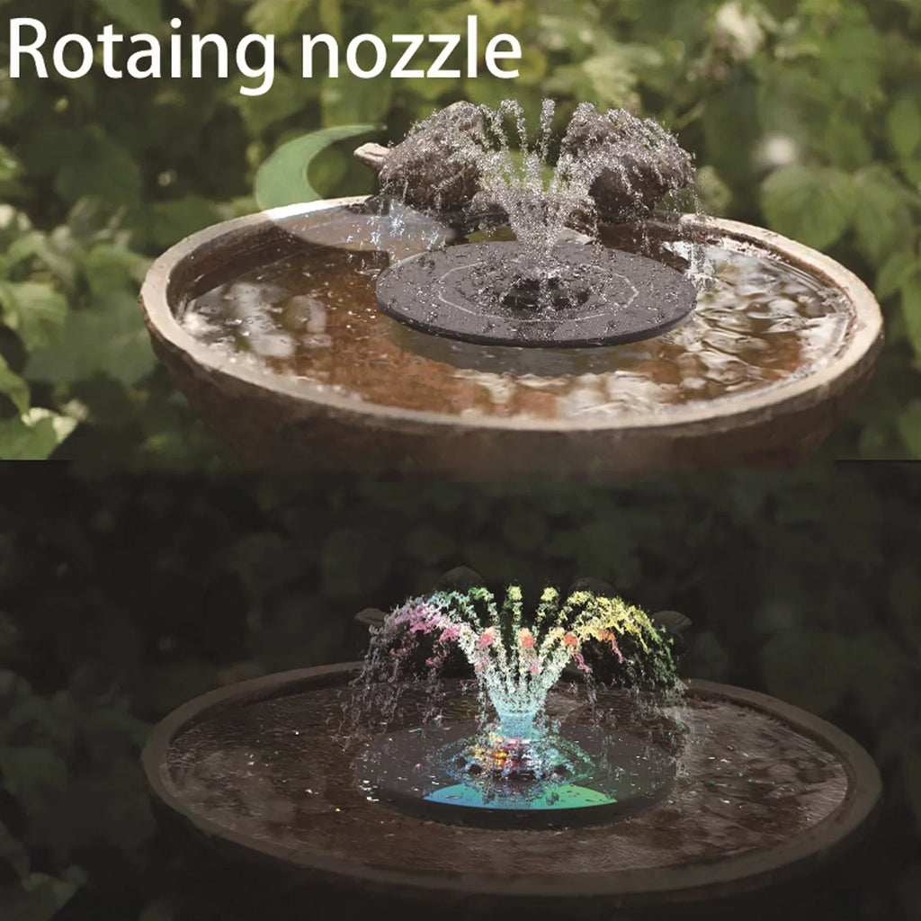 Goldmeet Sizeolar Powered Fountain Pump Professional High Efficiency Landscaping Sizeolar Fountain for Bird Bath Garden Pond Pool Outdoor