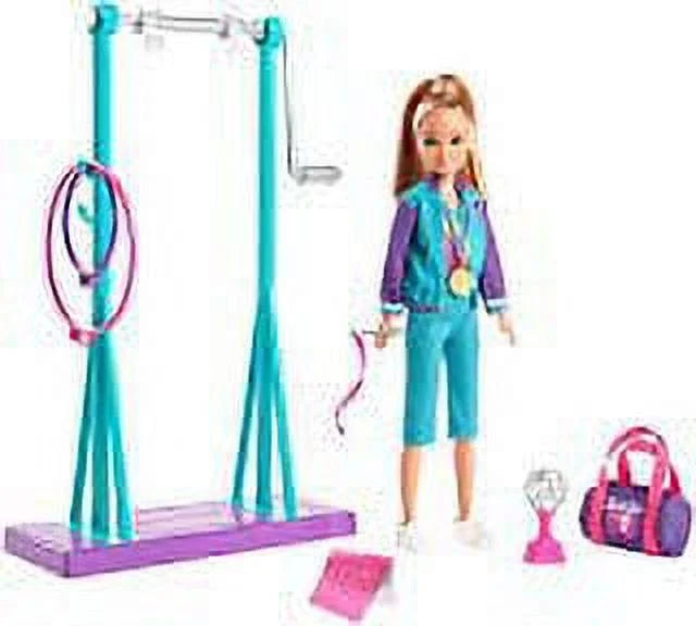 Barbie Team Sizetacie Doll Gymnastics Playset with Accessories