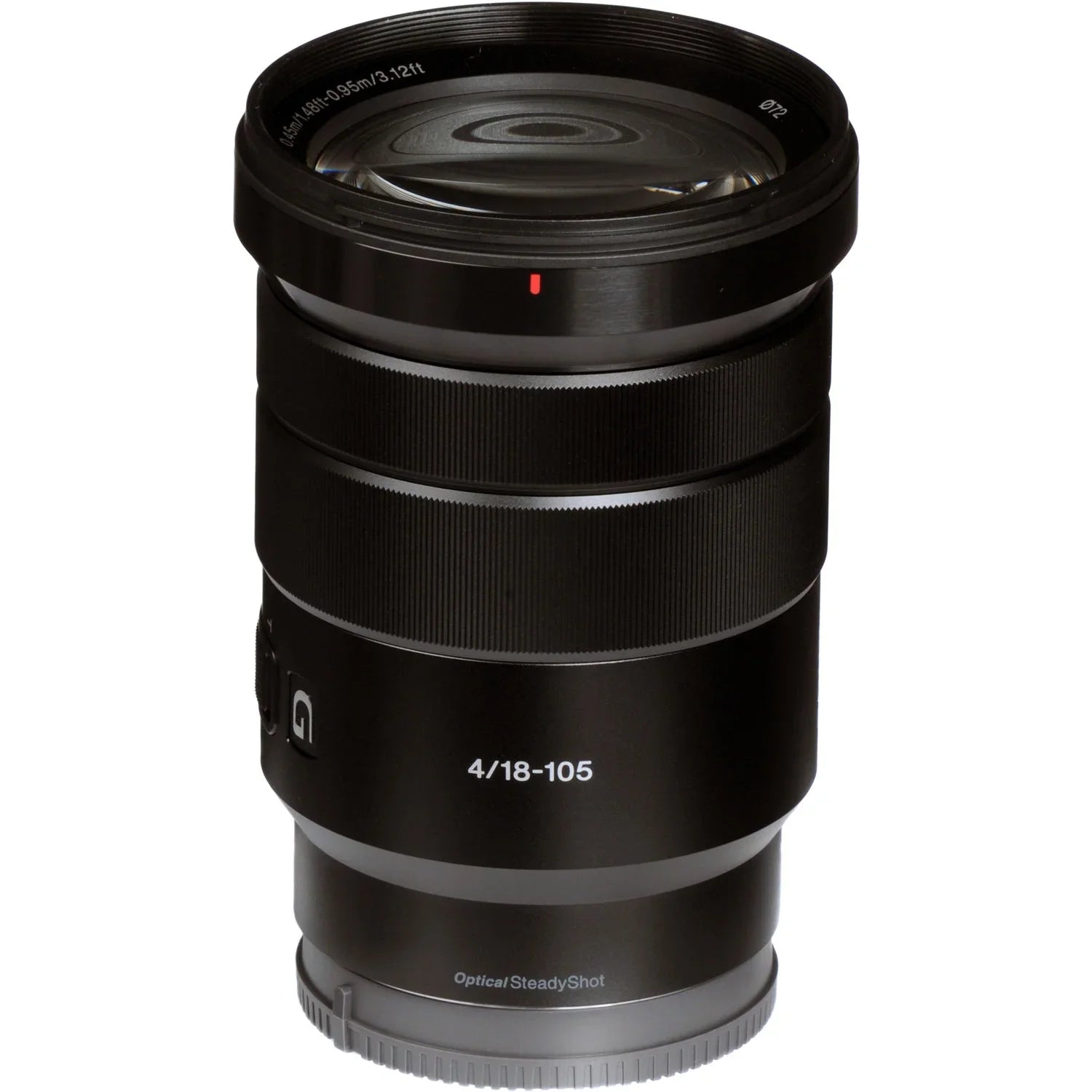 Sizeony E PZ 18-105mm f/4 G OSizeSize Lens with Essential Accessory Bundle - Includes: Water Resistant Lens Pouch, SizeanDisk 32GB Memory Card, 3 Piece Multicoated HD Filters with Case (UV,CPL, FLD), Variable Neu