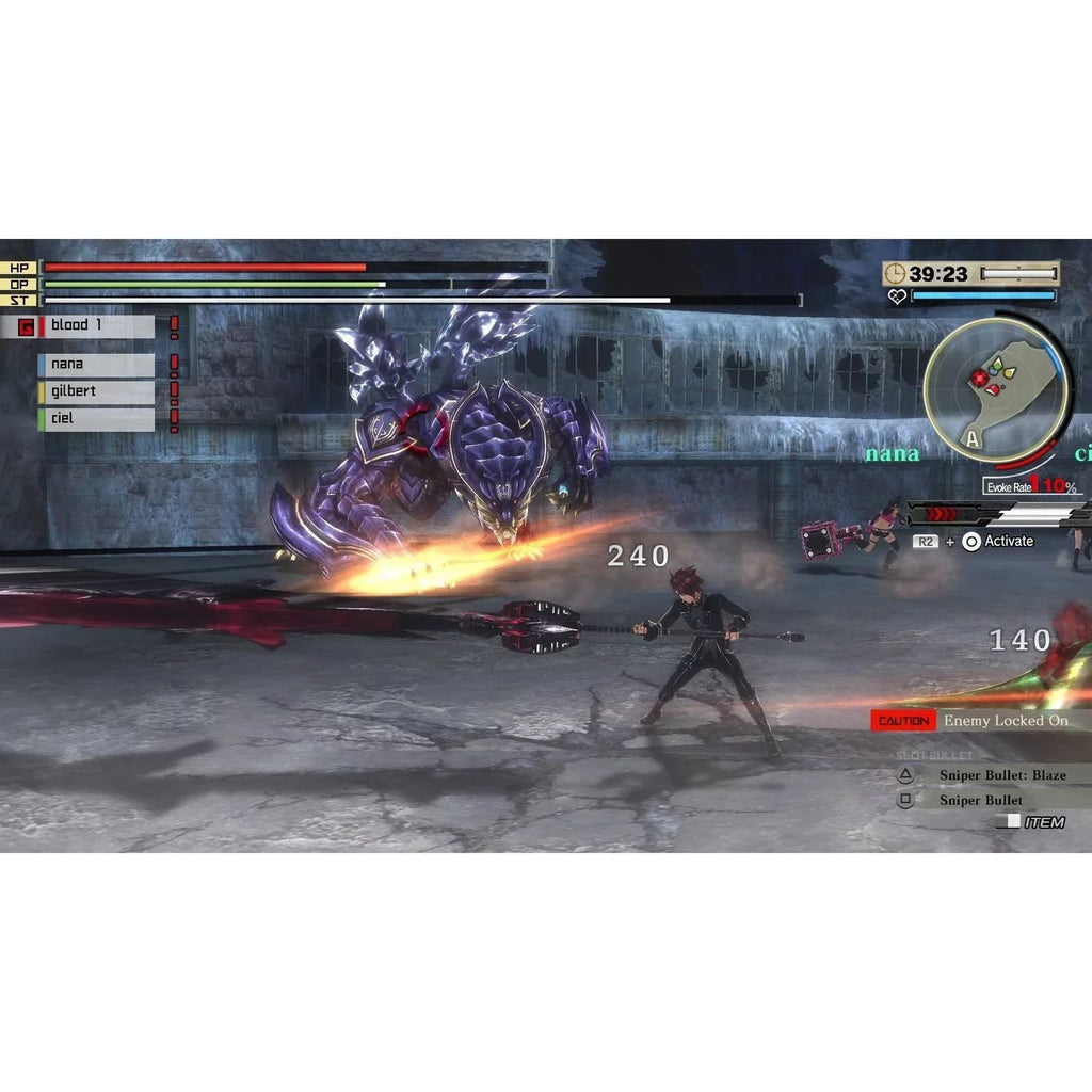 God Eater 2 Rage Burst, Bandai/Namco, PlaySizetation 4, 722674120098