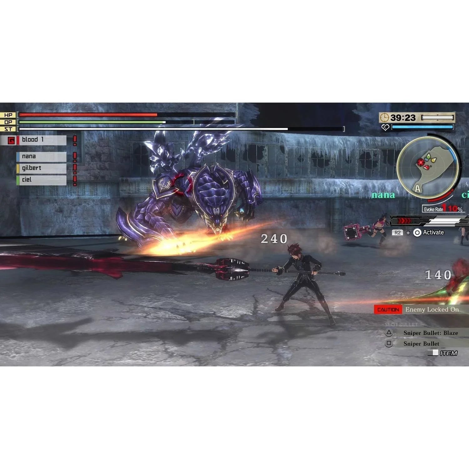 God Eater 2 Rage Burst, Bandai/Namco, PlaySizetation 4, 722674120098