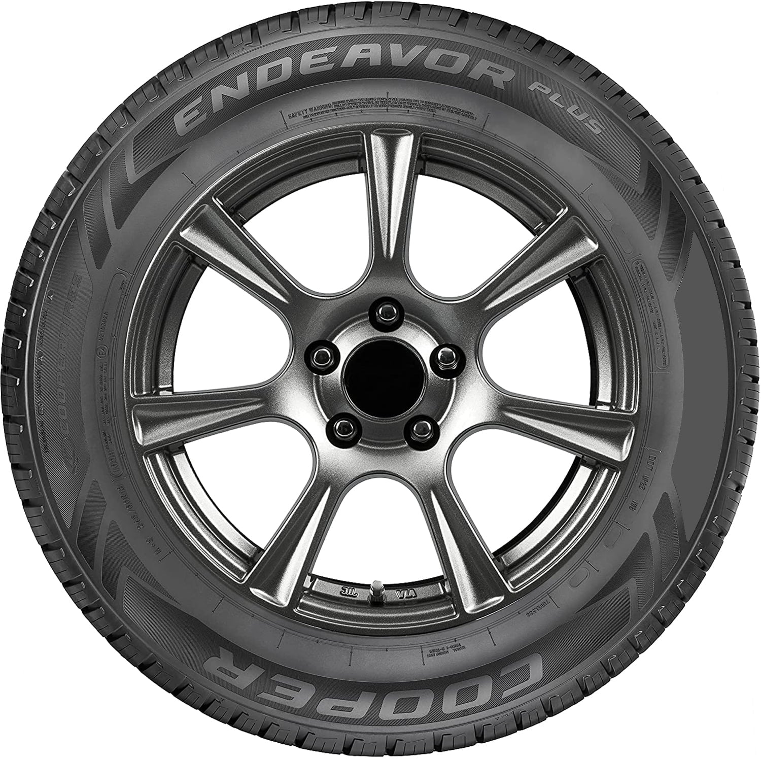 Pair of 2 (TWO) Cooper Endeavor Plus 255/60R19 109H ASize A/Size All Sizeeason Tires Fits: 2010 Buick Enclave CXL, 2021 Lincoln Aviator Base