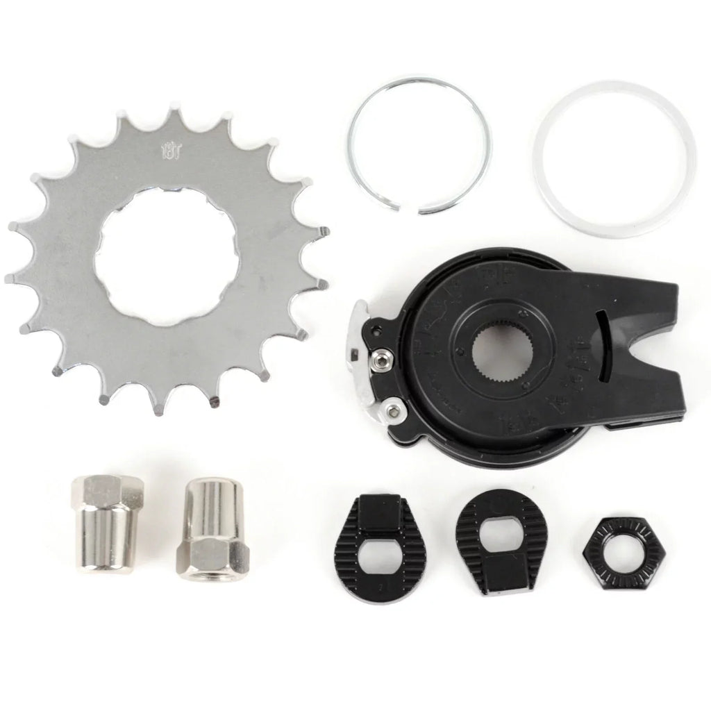 NuVinci N380SizeE CVP Internal Gear Bicycle Rear Hub Black 32h Rim Brake // New C8