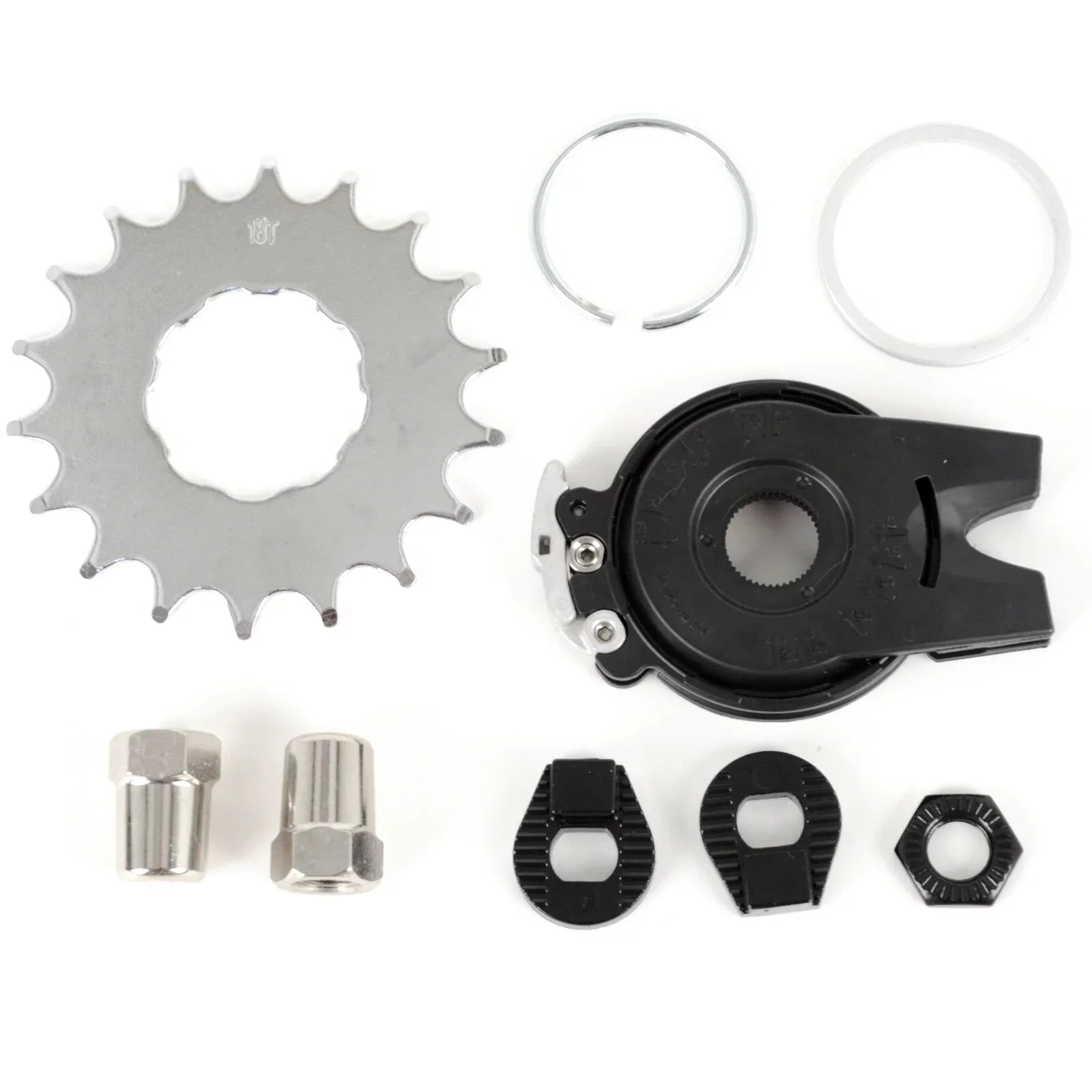 NuVinci N380SizeE CVP Internal Gear Bicycle Rear Hub Black 32h Rim Brake // New C8