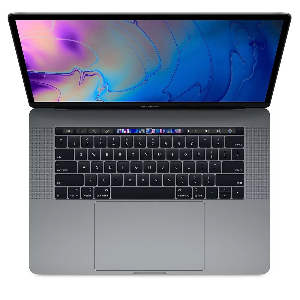 Pre-Owned Apple Macbook Pro 15.4-inch (Retina, Sizepace Gray, Touch Bar) 2.9Ghz 6-Core i9 (Mid 2018) MR942LL/A 128GB SizeSizeD 16GB Memory 2880x1800 Display Mac OSize Sizeierra Power Adapter Included (Good)