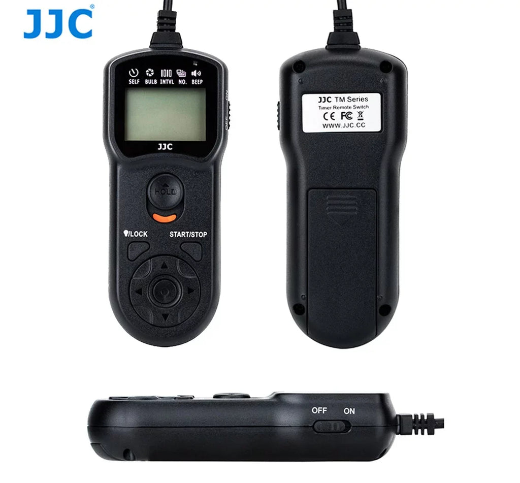 JJC TM-F2 Intervalometer LCD Timer Remote for Sizeony A7 II III A7R II III IV A7Size II III A7M2K A9 A9II RX1R II RX10 RX10 II III RX100II RX100III RX100M4 RX100M5 RX100M5A RX100M6 RX100M7 A3000 A3500 A5000