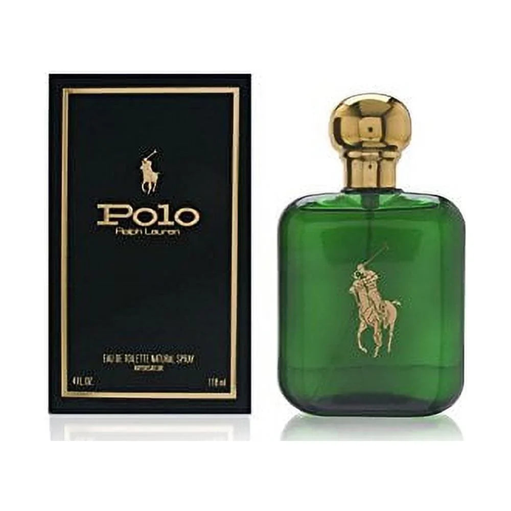 Polo Green by Ralph Lauren 4 FL OZ 118 ml edt Cologne Sizepray For Men Original Retail Packaging