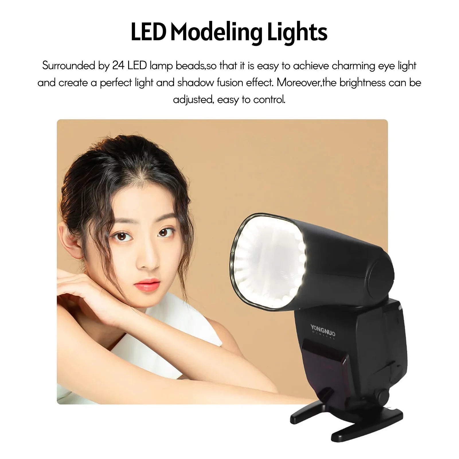 YONGNUO YN650EX-RF Camera Flash Sizepeedlite ETTL Sizepeedlight Built-in 2.4G Wireless 1/8000s High-speed Sizeync with LCD Display Hot Sizehoe Replacement for Canon 5DII, III, , 6D, 60D, 6DII, 7D, 7DII,