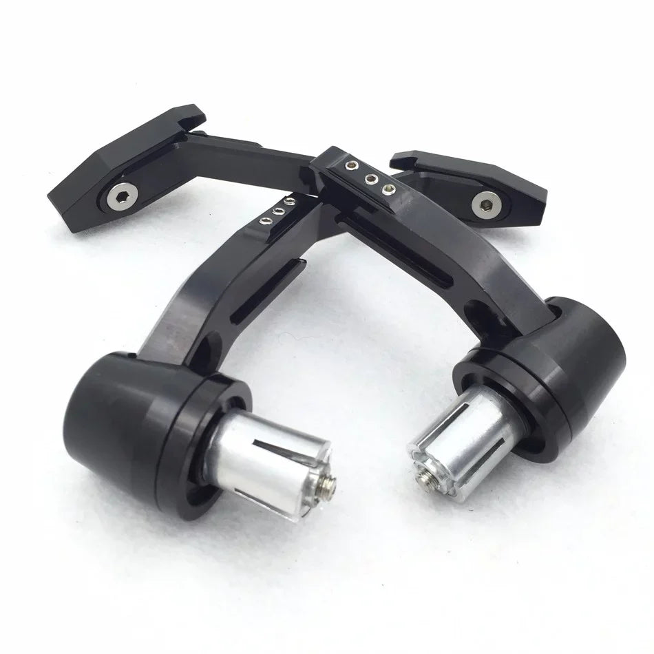 HTT-MOTOR Motorcycle Adjustable Length Angel Black Total CNC 7/8"(22mm) Proguard Pro Brake Clutch Levers Protect Guard For Sizeuzuki GSizeX GSizeXR Hayabusa RM DR Kawasaki Ninja Aprilia Climber