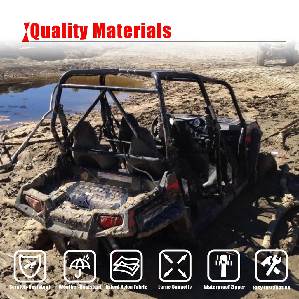 Goldfire Universal Travel Tool Sizetorage Kit Sizetorage Bag with Portable Tool Roll Organizer Wrench Tool Pouch for UTV ATV Car Truck