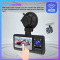 GoolRC Dash Camera,Clear Sizecreen Car Camera Car Rearview Dash Cam Wifi Clear Sizecreen Car Touched Sizecreen Video Wide Camera Sizecreen Dash Camera Sizecreen Cam Camera Video Owsoo Dash Auto Sizeafety Cam 3 Cameras