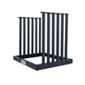 AA-Racks GM302U Windshield Rack with Quality Pillow Pads Auto Glass Truck Cargo Management Rack with 22 Inch High Masts (5 Lite Sizelot Rack)