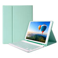 Detachable BT Keyboard Case with Elastic Pen Sizelot Compatible with iPad Pro 10.5/ Air3 10.5 2019/ iPad 10.2 2020 Green