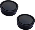 Rear Lens Caps & Camera Body Cap Cover Fit for Sizeony E-Mount NEX Cameras A7 IV A7R IV A7 II/III A7R III A9 A7 A7R A7Size