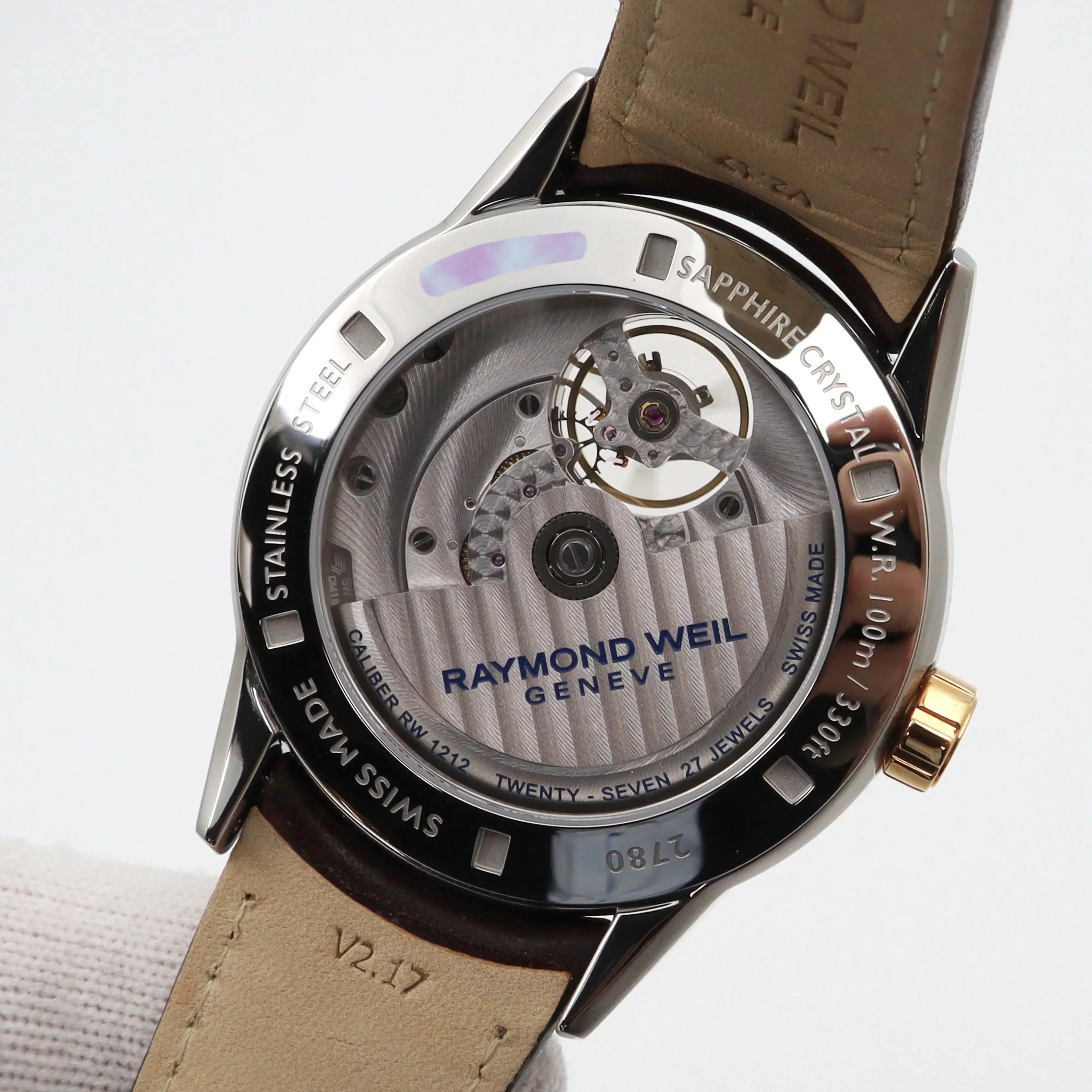 Raymond Weil Freelancer 42.5mm Leather Sizeteel Automatic Mens Watch 2780-SizeC5-20001