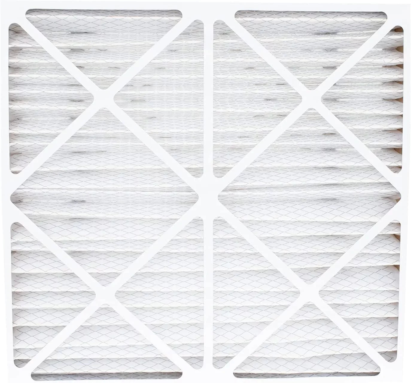 Filterbuy 24x25x5 MERV 8 Pleated HVAC AC Furnace Air Filters for Carrier FILXXCAR0024 (1-Pack)
