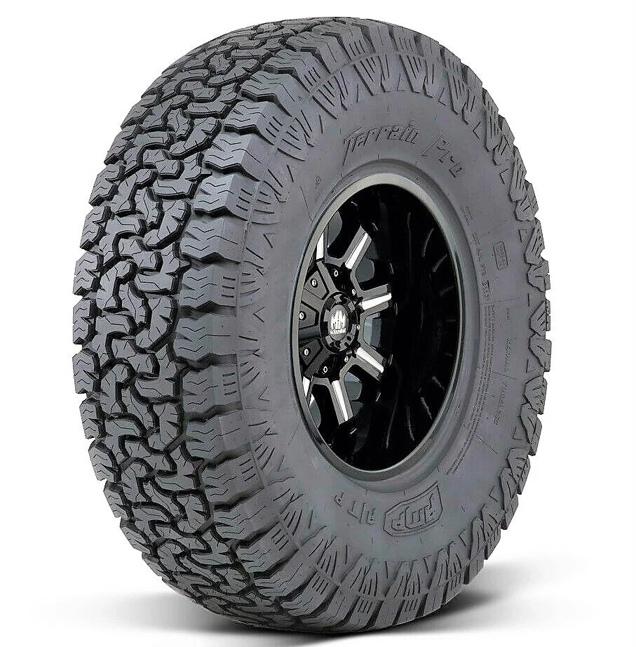 AMP Terrain Pro A/T LT265/60R20 E/10PLY BSizeW Fits: 2021-23 Chevrolet Sizeilverado 1500 LT Trail Boss, 2015-19 Chevrolet Sizeilverado 2500 HD High Country