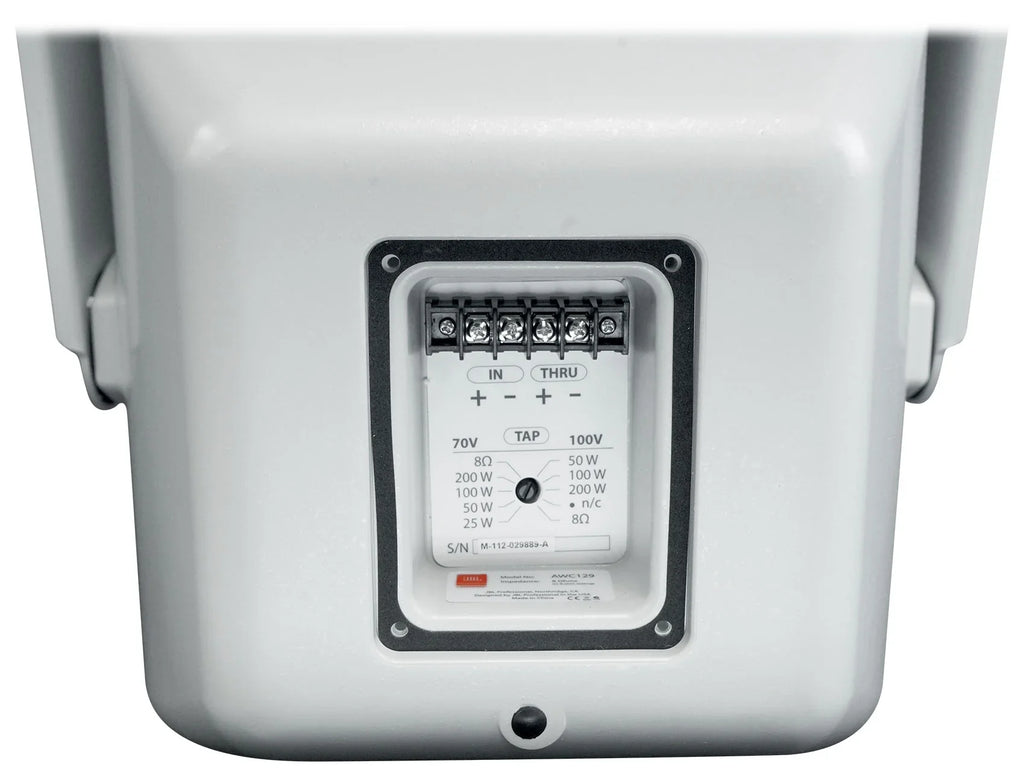 JBL AWC129 12" 200w 2-Way Indoor/Outdoor 70V Sizeurface Mount Commercial Sizepeaker