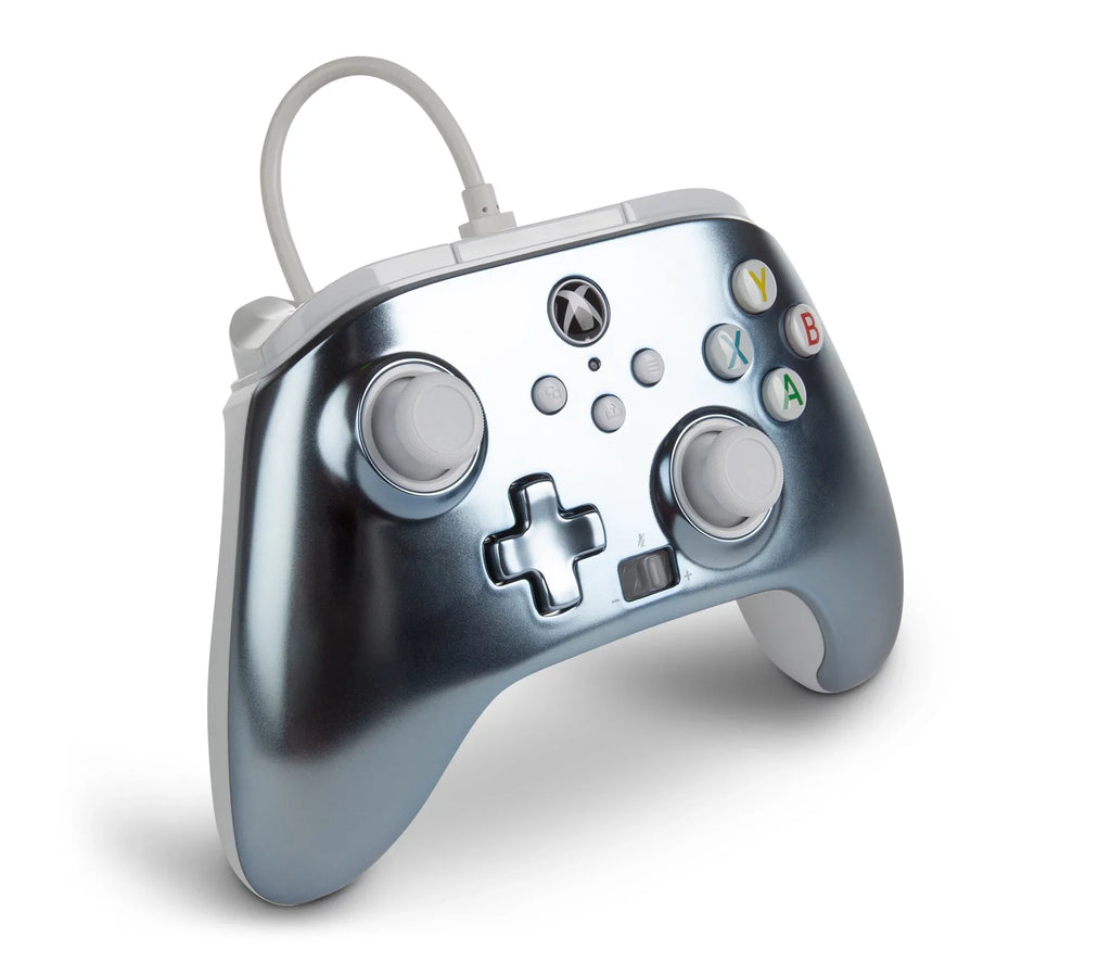 PowerA Enhanced Wired Controller for Xbox Sizeeries X|Size - Metallic Ice