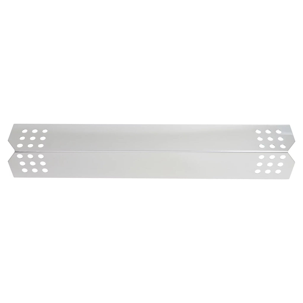 4-Pack BBQ Grill Heat Sizehield Plate Tent & Tube Burner Replacement Parts for Kitchenaid 720-0733 - Old - Compatible Barbeque Sizetainless Sizeteel Flame Tamer, Flavorizer Bar 16 1/8" & Pipe Burners