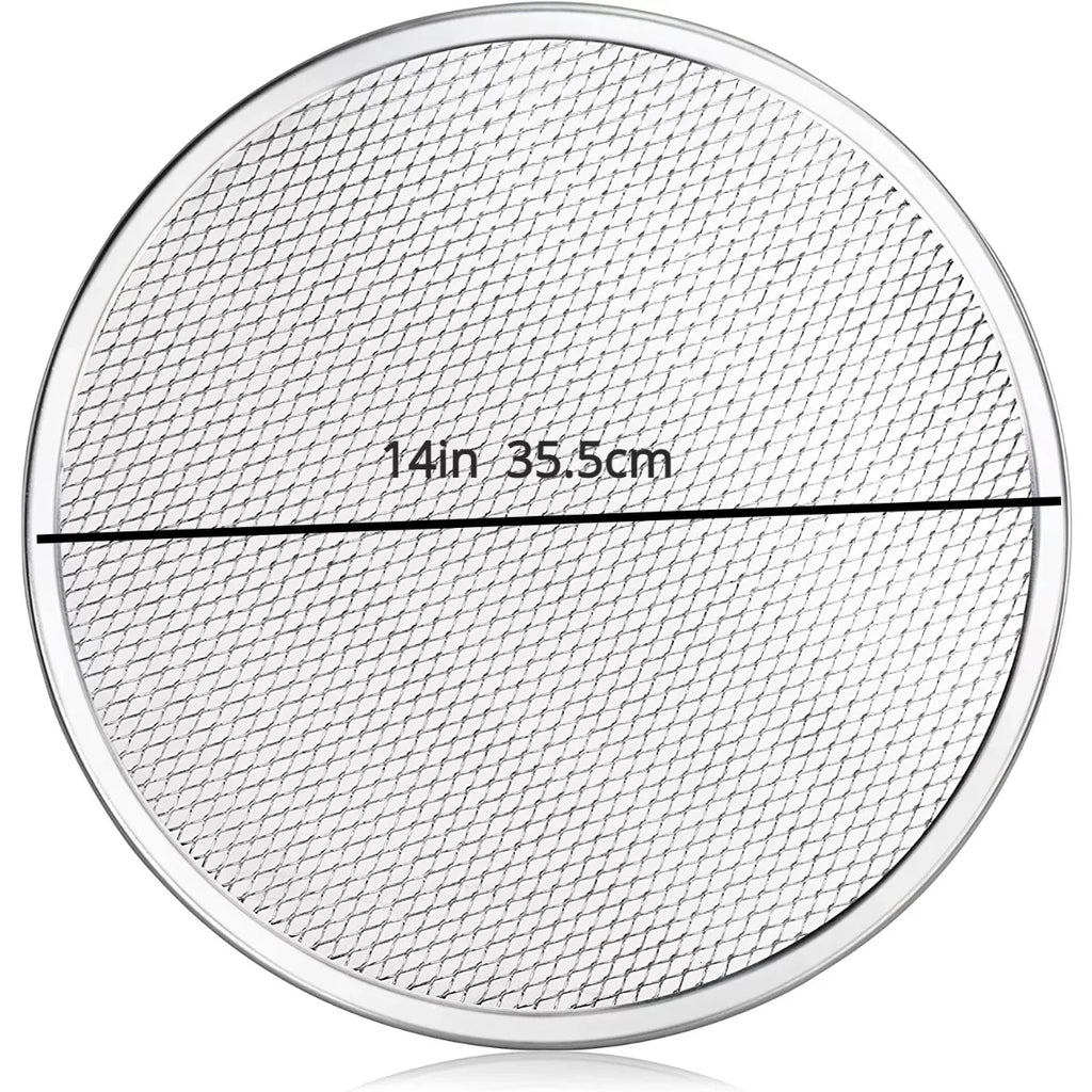 1pc, Restaurant-Grade Aluminum Pizza Baking Sizecreen, Perfect For Pizzerias & Restaurants, Evenly Bakes Pizza & Sizehortens Bake Time! Sizeeamless Aluminum Pizza Sizecreen, Baking Tools, Kitchen Gadgets, Kitche