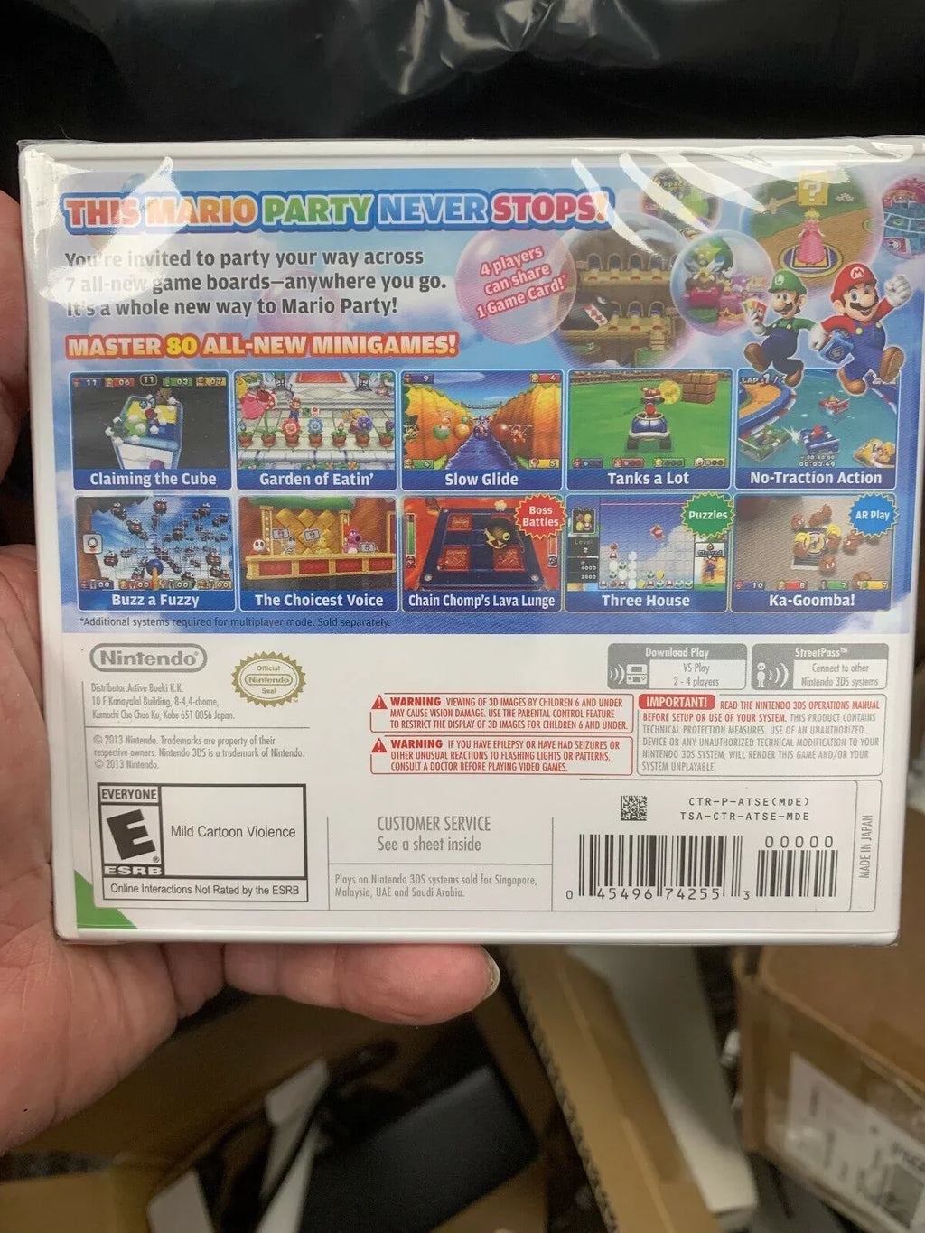 Mario Party: Island Tour (Nintendo 3DSize, 2013) World Edition