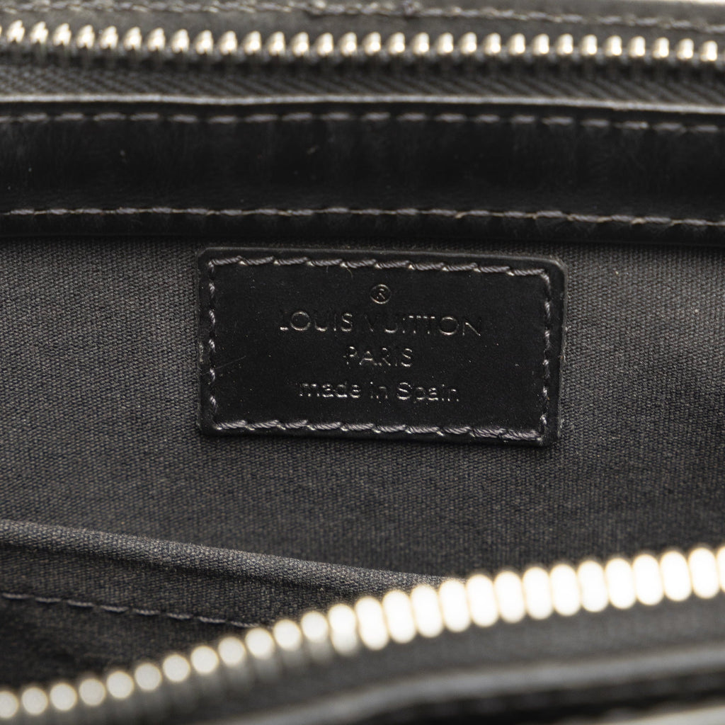 Pre-Owned Authenticated Louis Vuitton Monogram Mat Alston Calf Leather Gray Sizehoulder Bag Unisex (Good)