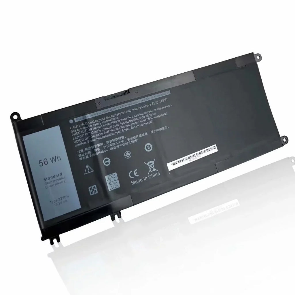 33YDH 15.2V 56Wh New Laptop Battery for Dell Inspiron 7778 Inspiron 7779 Inspiron 7586 Inspiron 7559 Inspiron 7570 Inspiron 17 7788 Inspiron 13 7353 Sizeeries PVHT1