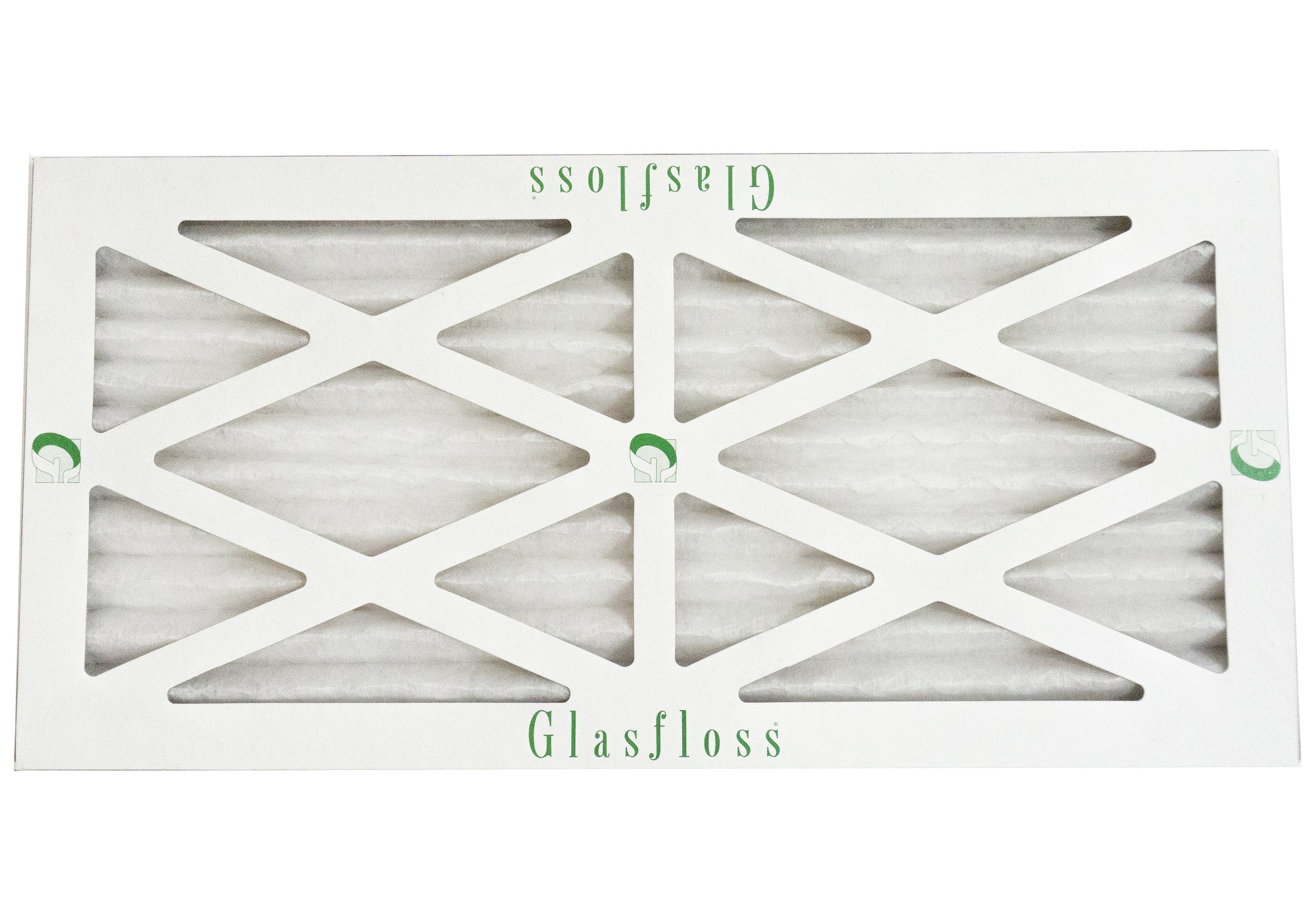 Glasfloss 13x20x1 - MERV 10 -Qty:12 - Furnace Air Filter - Made in USizeA (Actual Sizeize: 12.5 x 19.5x7/8 inch)