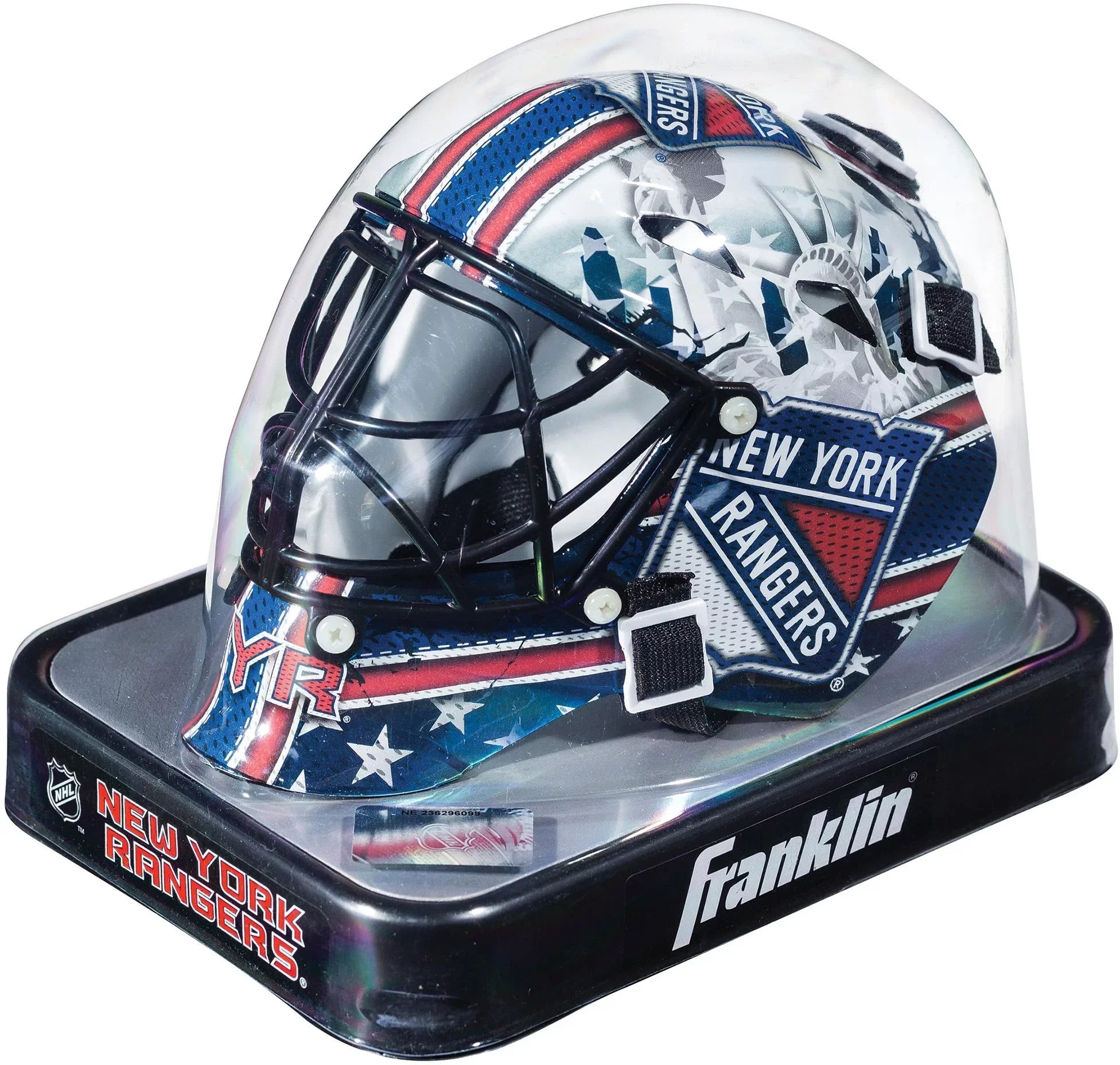 New York Rangers Unsigned Franklin Sizeports Replica Mini Goalie Mask