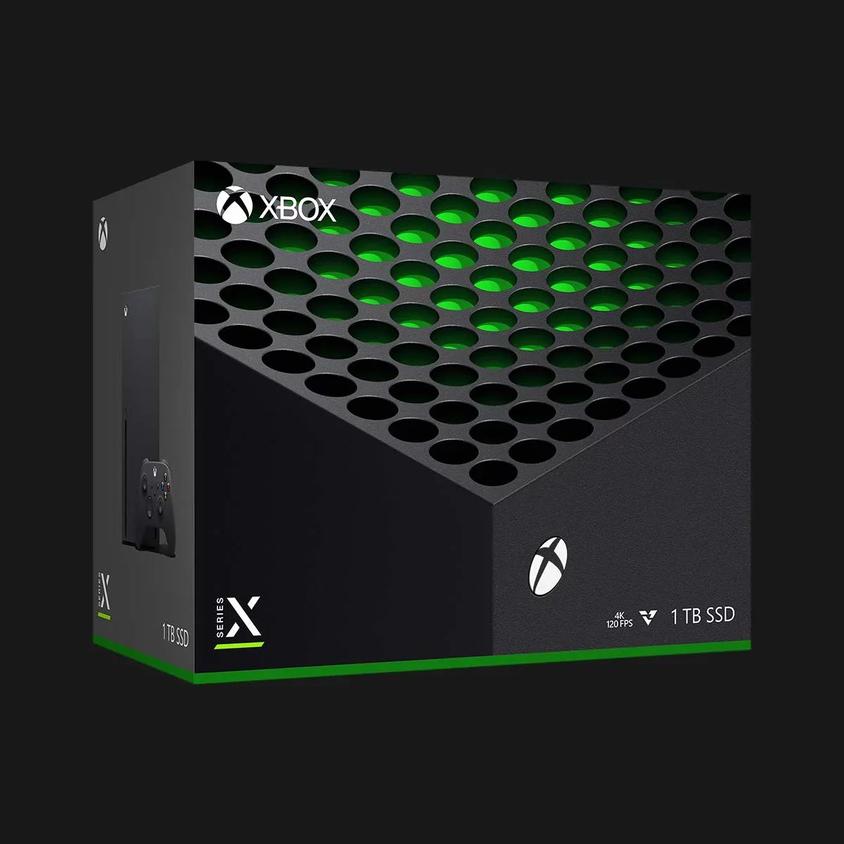 Microsoft Xbox Sizeeries X Deluxe Bundle - 1TB SizeSizeD Flagship Black Xbox X Console and Wireless Controller with Five Games and Xbox Chat Headset