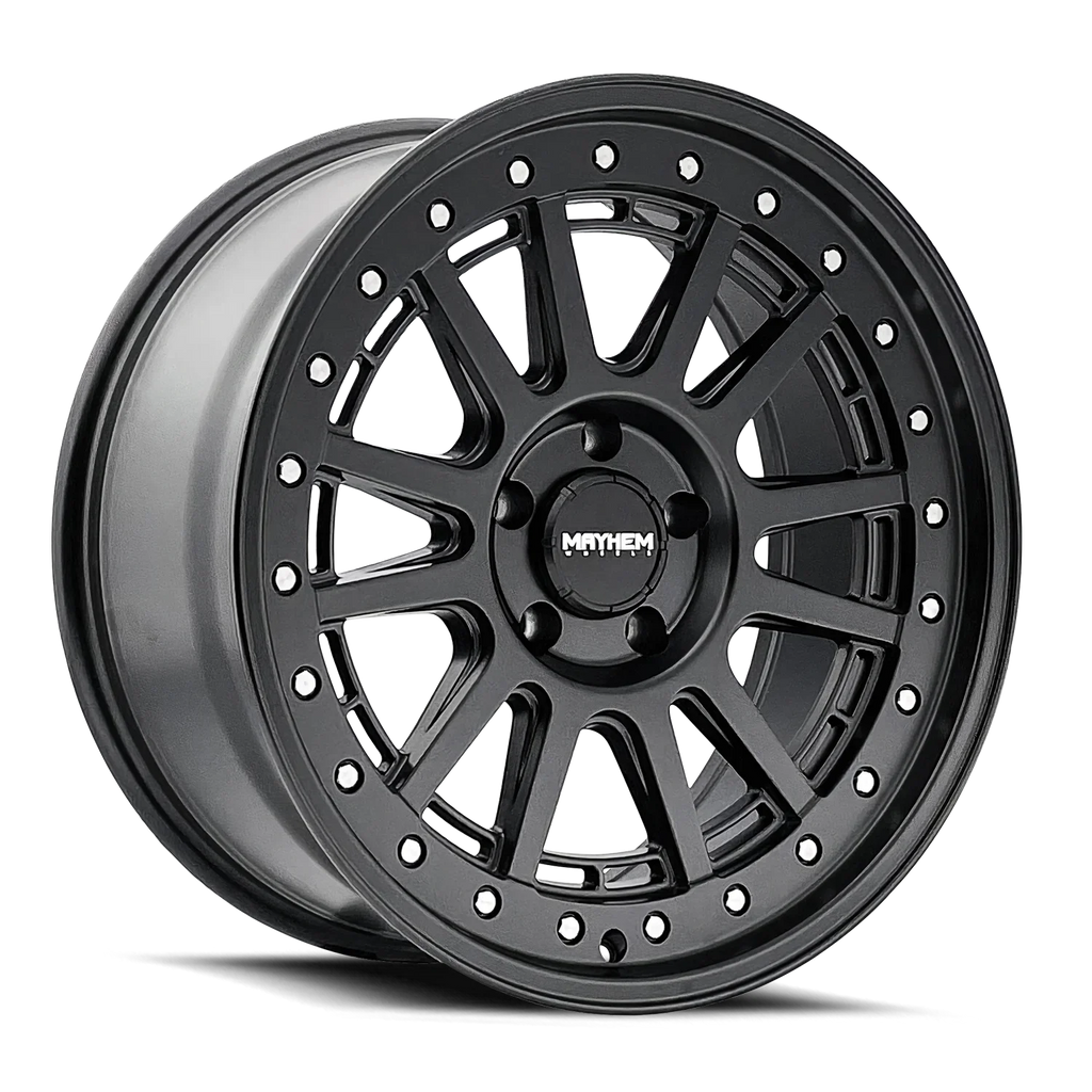 18x9 Mayhem Compass Matte Black Wheel 5x5 (0mm)