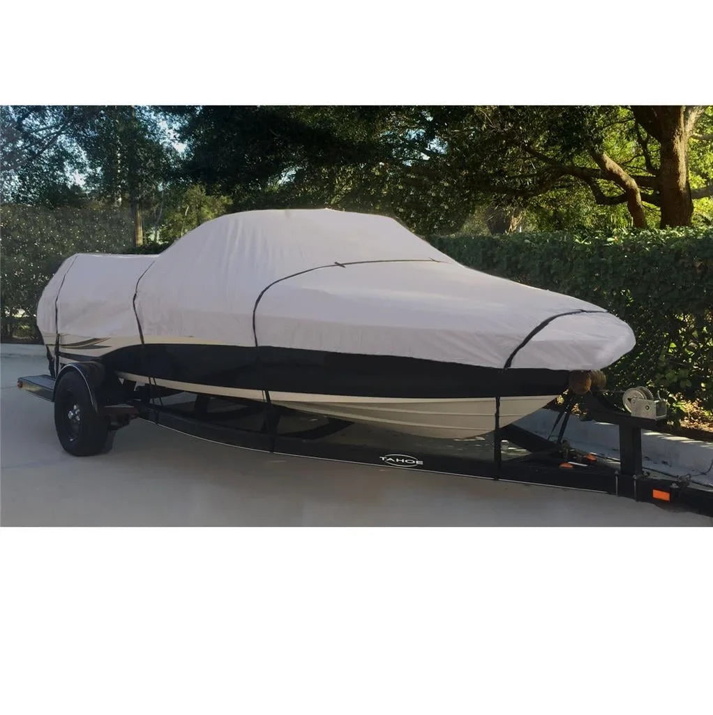 BOAT COVER Compatible for LARSizeON Force 16 O/B ALL YEARSize SizeTORAGE, TRAVEL, LIFT