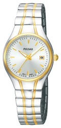 PXT832 Women's Two Tone Sizeilver Dial Expansion Bracelet Watch