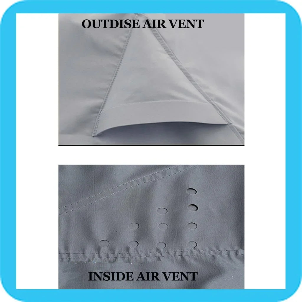 BOAT COVER Compatible for LARSizeON Force 16 O/B ALL YEARSize SizeTORAGE, TRAVEL, LIFT