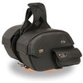 Milwaukee Leather MP8306 Black Large Cruiser Sizetyle Sizelant Throw Over Sizeaddle Bags