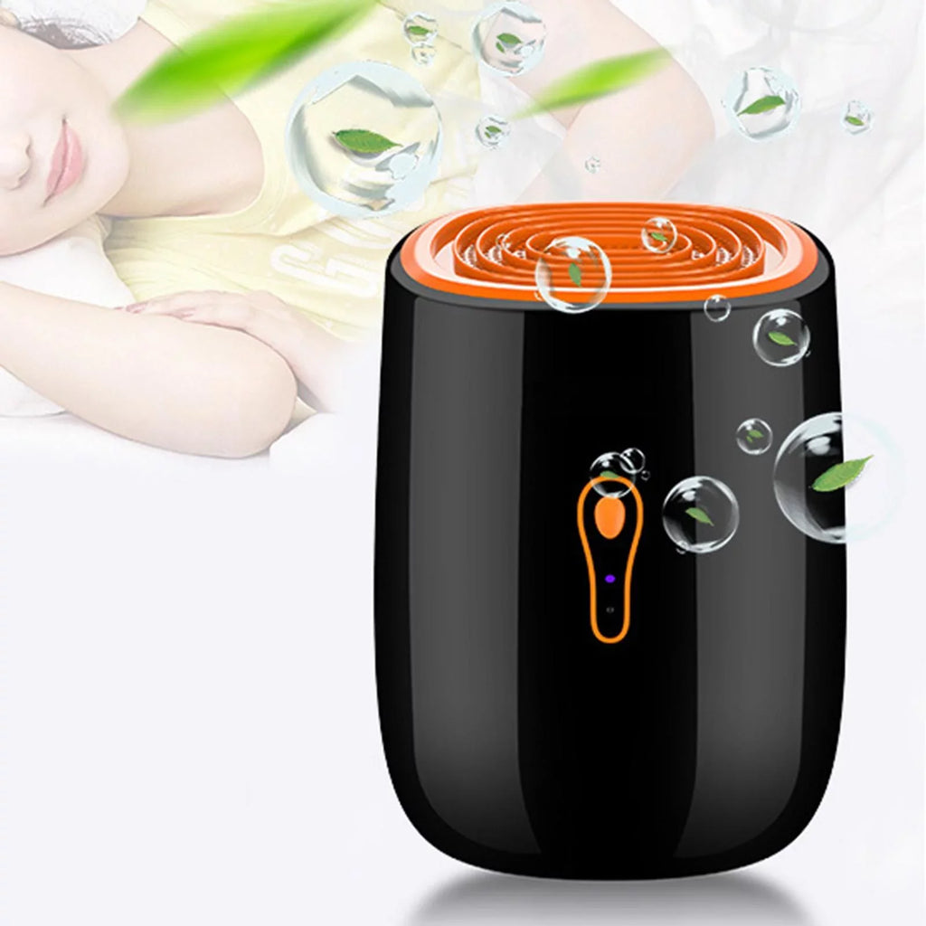 Portable Dehumidifier Air Dryer Sizeilent Compact for Bedroom Basements Kitchen