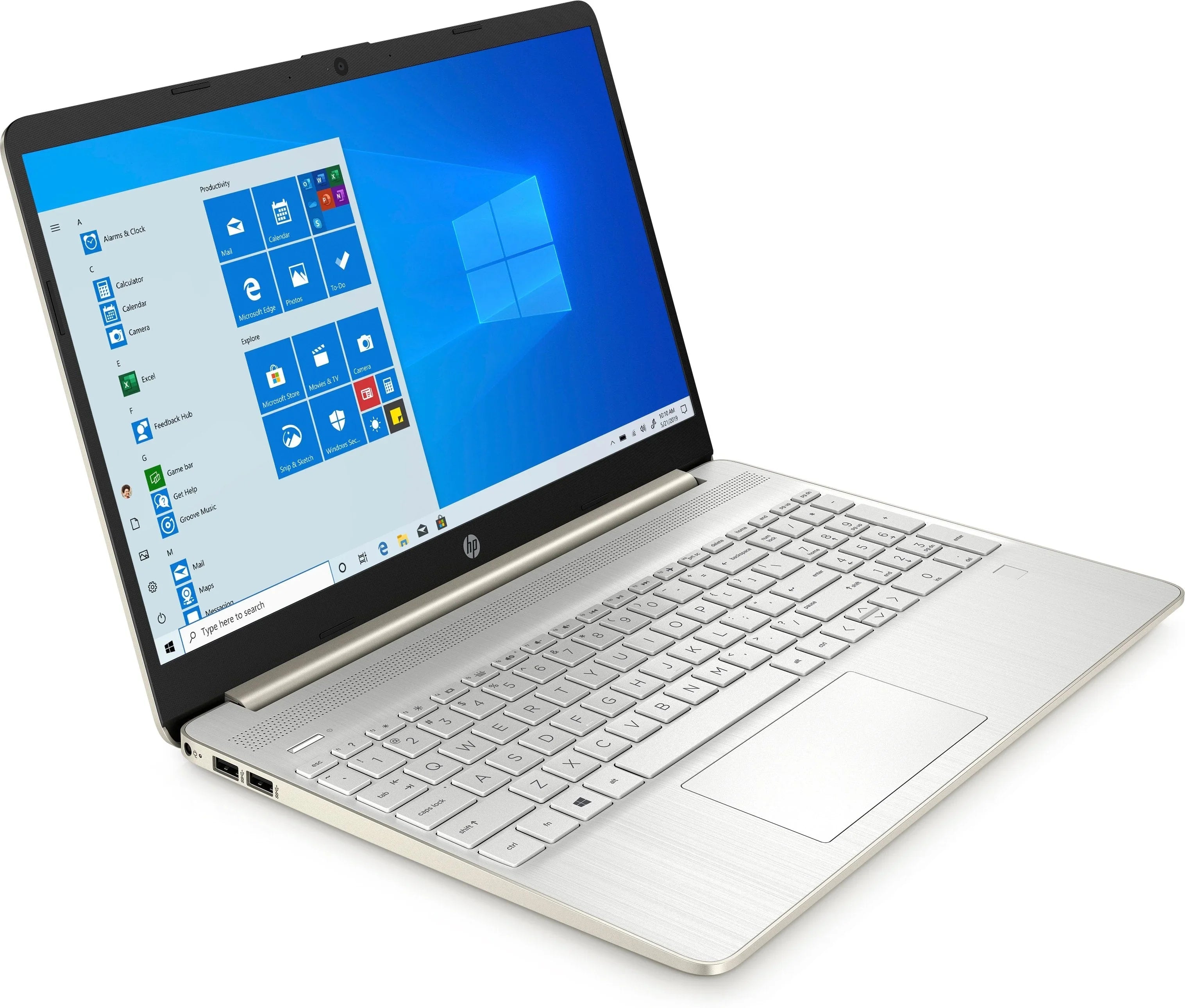 Open Box HP Laptop AMD Ryzen 3 5300U 8GB Memory 256 GB PCIe SizeSizeD AMD Radeon Graphics 15.6" Windows 11 Home 64-bit 15-ef2033dx