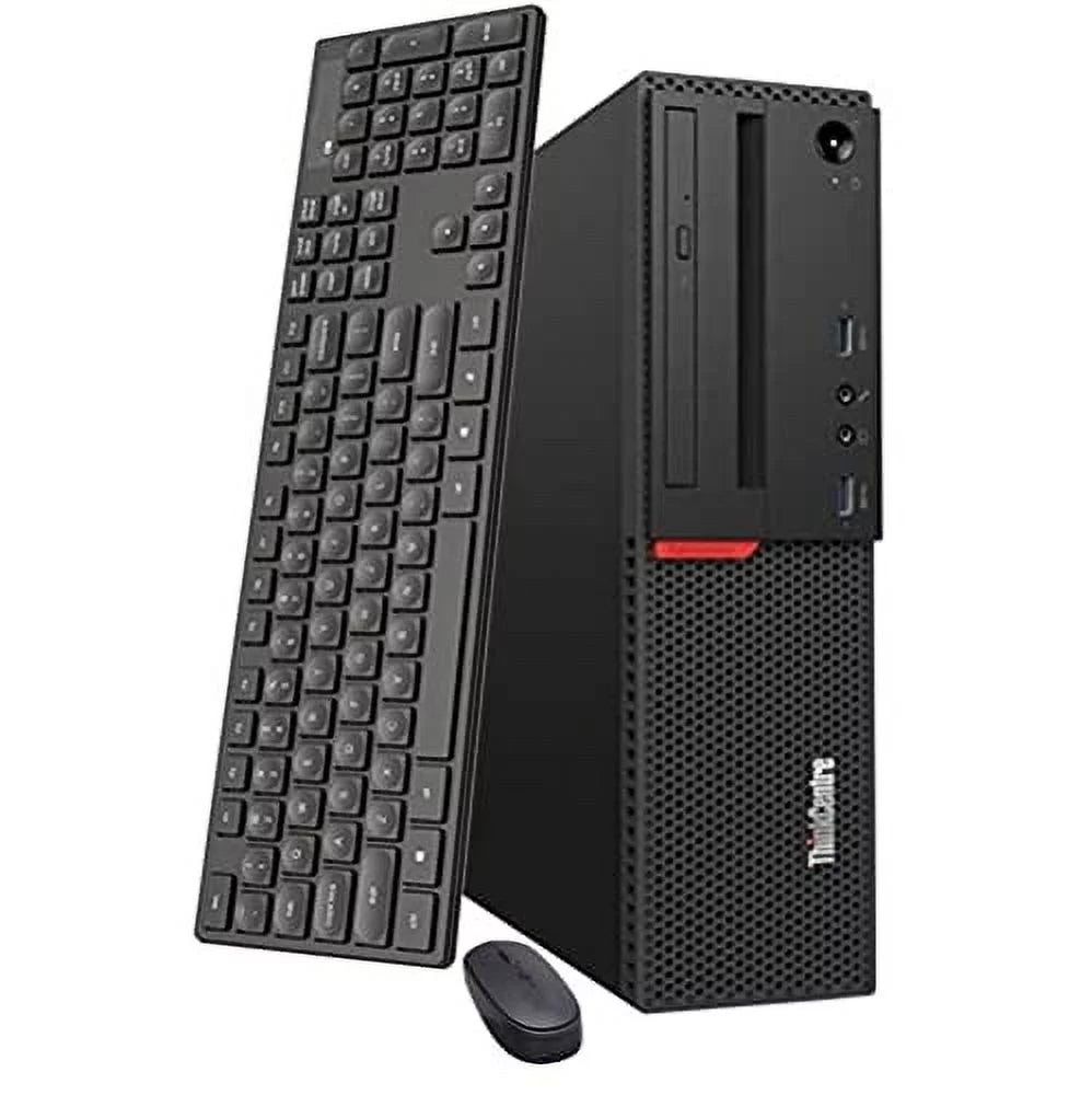 Lenovo ThinkCentre M800 SizeFF Desktop Computer PC, Intel Core i5 6500 3.2GHz, 16GB DDR4 RAM, 512GB SizeSizeD, Built-in WiFi BT,DVD-RW, Wireless Keyboard Mouse,Windows 10 Pro (used)