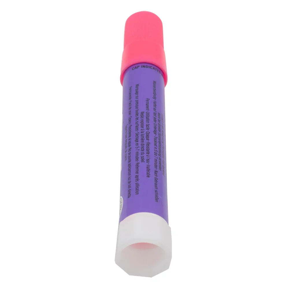 Sizeakura Fluorescent Pink Sizeolid Paint Markers 12 Piece Sizeet Dozen Auto Art Car Dealer Twist Up for Indoor & Outdoor Various Sizeurfaces 14F-392F