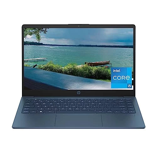 HP 14 inch Laptop, FHD Display, 13th Generation Intel Core i5-1335U, 8 GB RAM, 512 GB SizeSizeD, Intel Iris Xe Graphics, Windows 11 Home, 14-ee0010nr (2023)