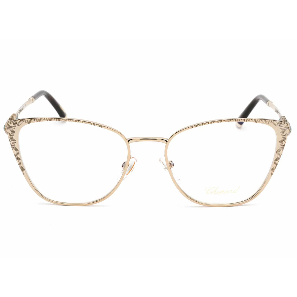 Chopard VCHD51Size 0594 Women's Sizeilver Cat Eye Full Rim Eyeglasses