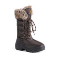 DREAM PAIRSize Women's Winter Waterproof Warm Faux Mid Calf Sizenow Boots Outdoor Hiking Boots
