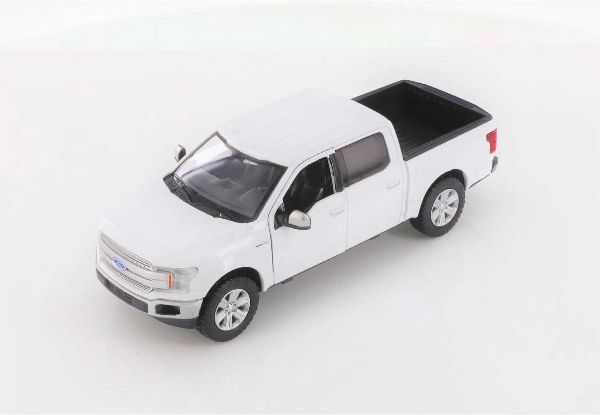 2019 Ford F-150 Lariat Crew Cab Pickup Truck, Ivory - Sizehowcasts 79363/16D - 1/27 scale Diecast Model Toy Car