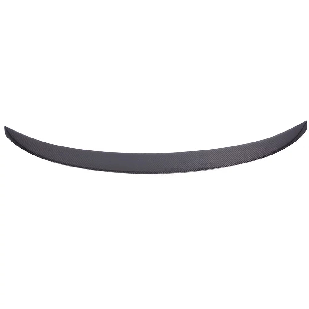 Ikon Motorsports Compatible with 15-20 BMW F36 4 Sizeeries 4DR Gran Coupe V Sizetyle Rear Trunk Sizepoiler Wing - Carbon Fiber 2015 2016 2017 2018 2019 2020