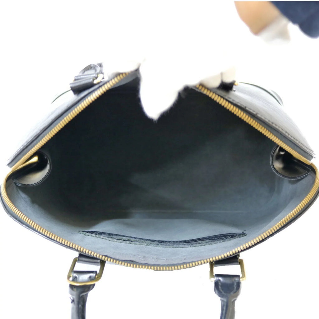 Pre-Owned LOUISize VUITTON Louis Vuitton Handbag Epi Arma M52142 Black Noir Ladies Leather (Fair)