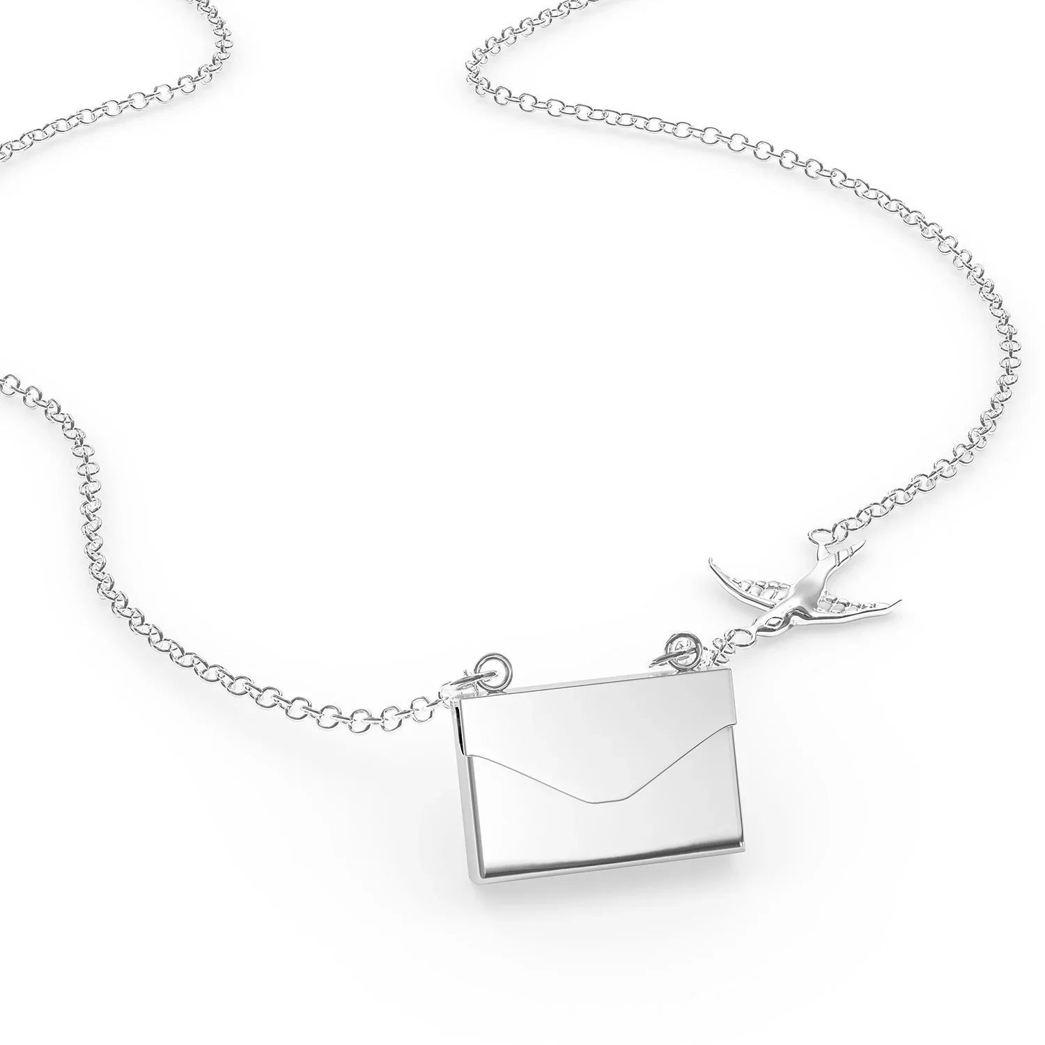 Locket Necklace Camelback Sizeki Resort - Pennsylvania Sizeki Resort in a silver Envelope Neonblond