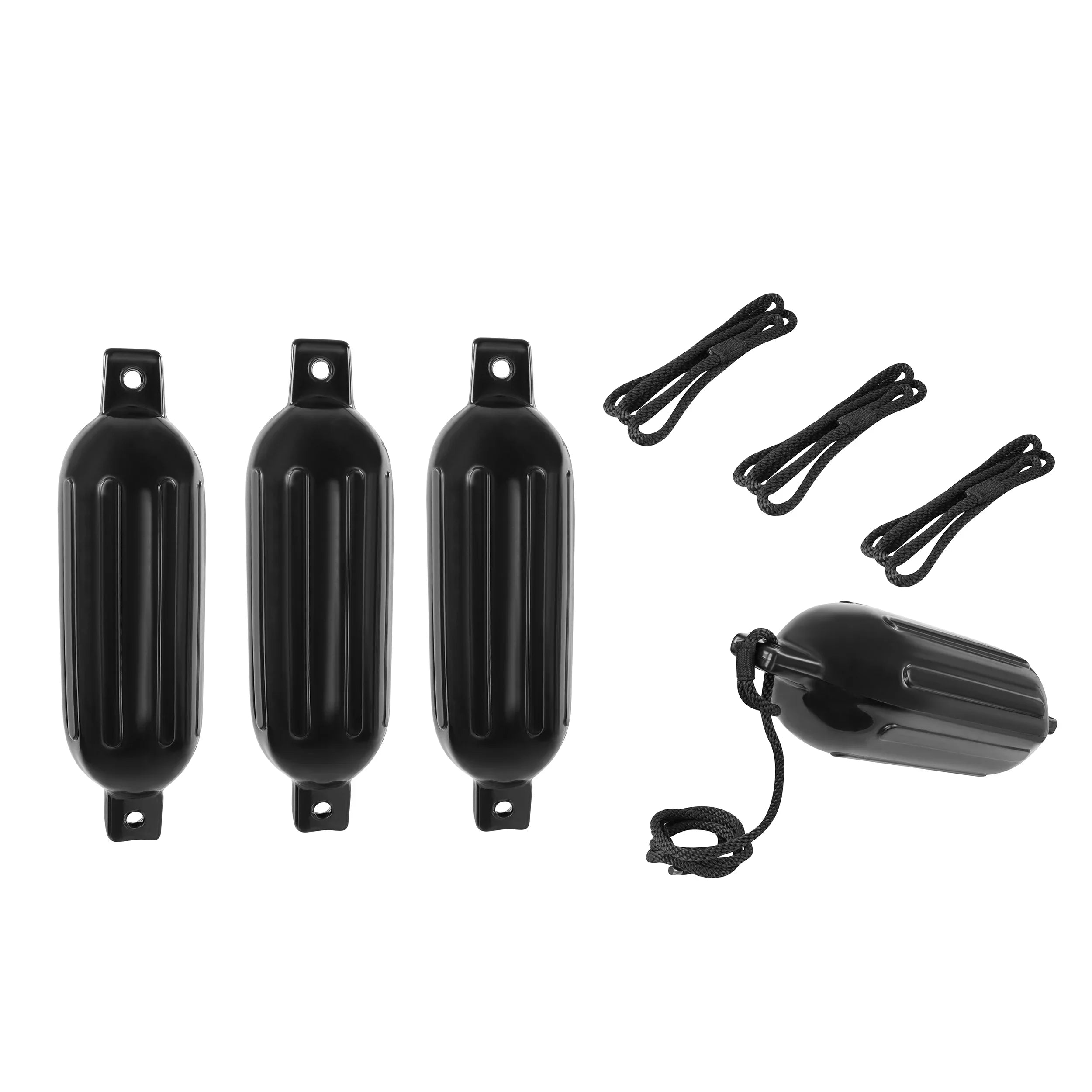 BISizeupply Boat Bumpers for Docking - Boat Fenders 4 Pack 22.8 x 7.8in Buoys