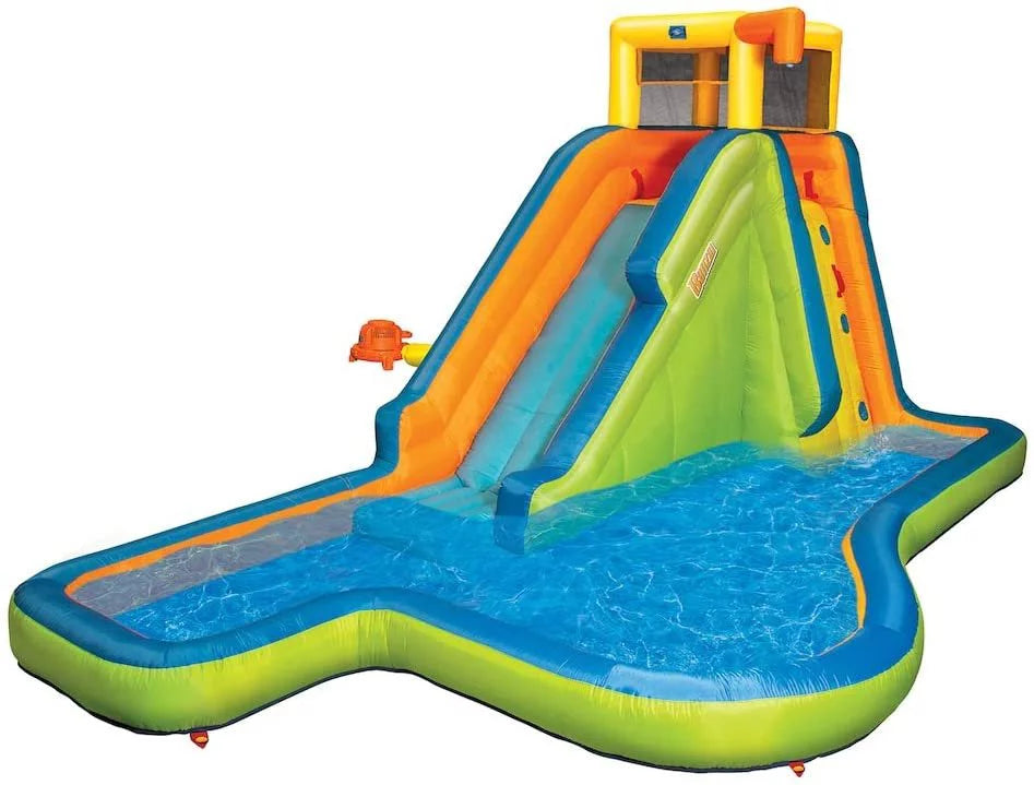 Banzai Inflatable Sizelide 'N Sizeoak Sizeplash Part Water Park